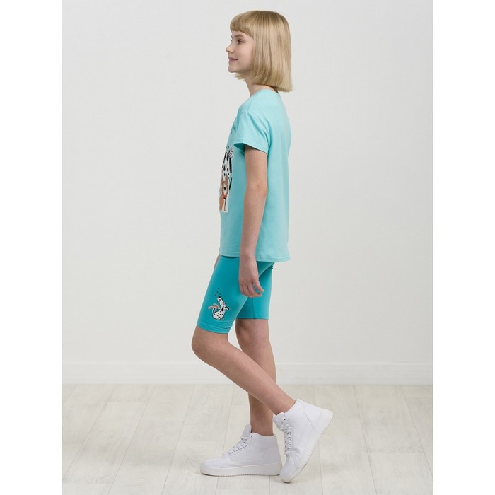 

Шорты для девочек, рост 116 см, цвет бирюза