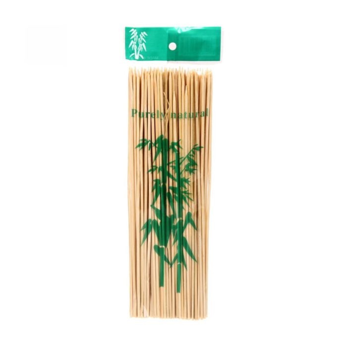 цена Шампур-шпажка для шашлыка «Твой Пикник» бамбук, 30х0,3 см, упаковка 90 шт