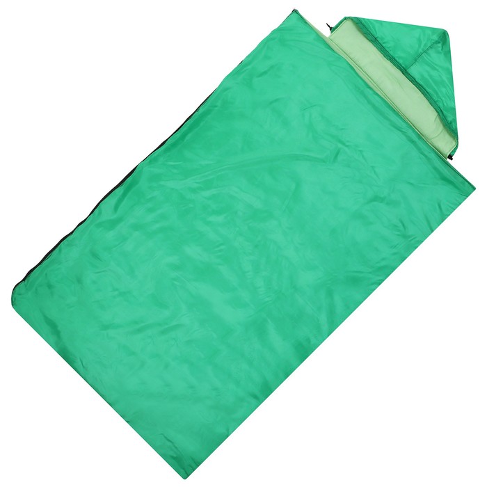 Спальный мешок Комффорт 2-слойный с капюшоном увеличенный 225 х 105 см 218100₽