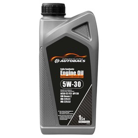 

Масло моторное AUTOBACS 5/30 Fully Sinthetic Engine Oil, C2/C3 SN, 1 л, A00032739