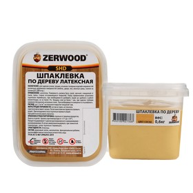 Шпаклевка ZERWOOD SHD по дереву латексная сосна  0,6кг