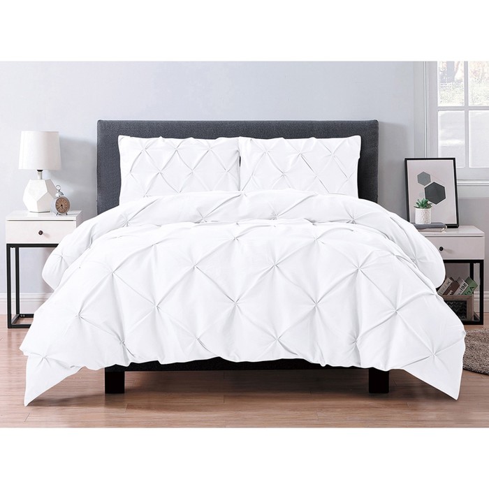 

Постельное бельё евро с простынёй на резинке Casa Mare, размер 180x200x25 см, 200x220 см, 50x70 см - 2 шт