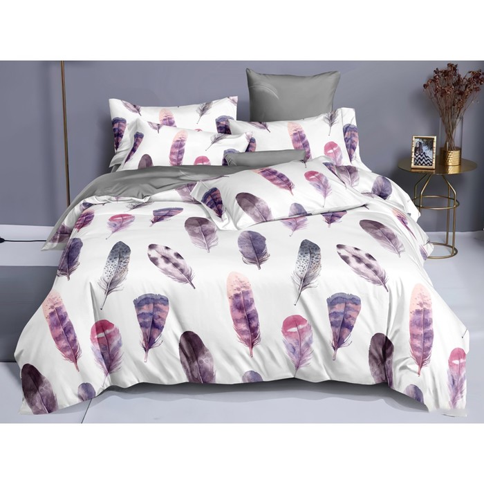 

Постельное бельё 2 сп Pure Cotton, размер 200x220 см, 175x215 см, 70x70 см - 2 шт