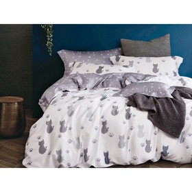 

КПБ Satin Lux дуэт, размер 220x240 см, 145x215 см, 2 шт. 50x70 см, 2 шт. 70x70 см, 2 шт.