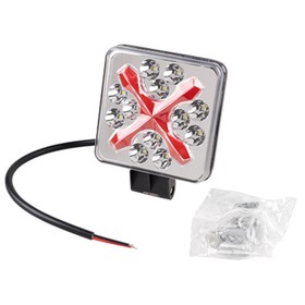 

Фара светодиодная OFF ROAD, SKYWAY, 97х97(120)х20мм, 12V/30V, 13W, 6000К, 37 диодов, дальний 79381