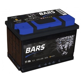 

Аккумуляторная батарея BARS 77 Ач 6СТ-77.1 VL, прямая полярность