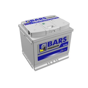 

Аккумуляторная батарея BARS Premium 55 Ач 6СТ-55.1 VL, прямая полярность