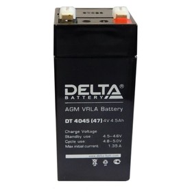 

Аккумуляторная батарея Delta 4,5 Ач 4 Вольт DT 4045 (47)