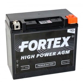

Аккумуляторная батарея Fortex 20 Ач VRLA 1220 (YTX20L-BS), обратная полярность
