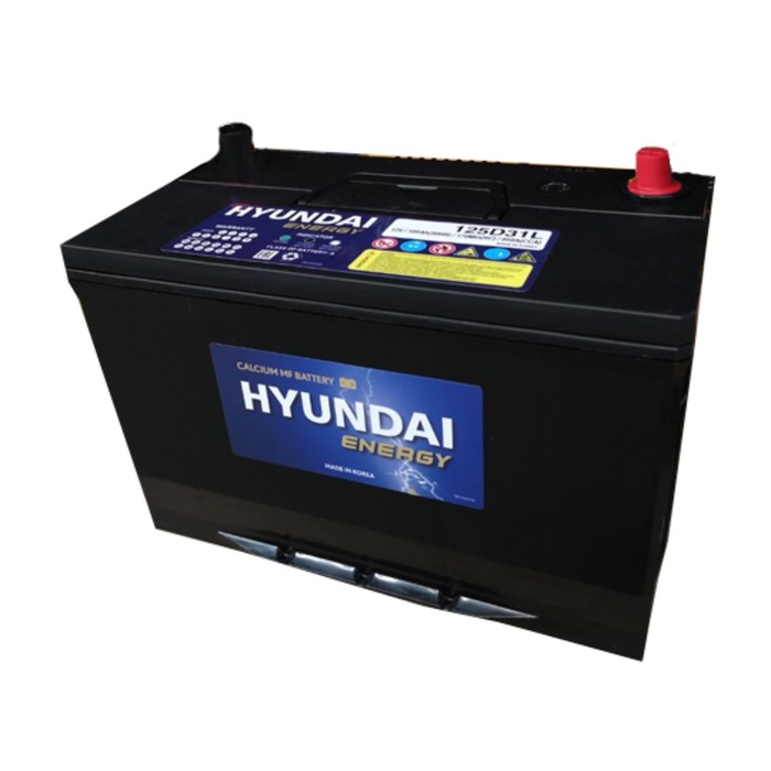 фото Аккумуляторная батарея hyundai 105 ач cmf 125d31fr (нижнее крепление), прямая полярность