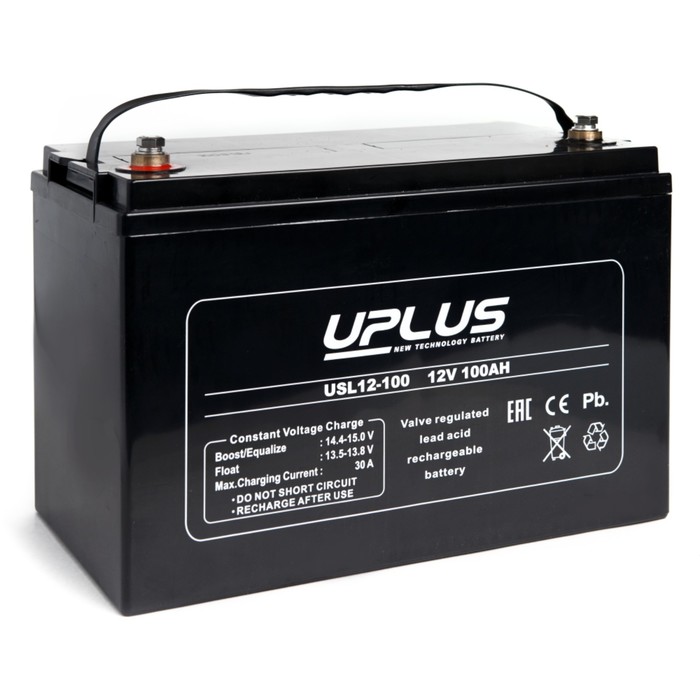цена Аккумуляторная батарея UPLUS (Leoch) 100 Ач 12 Вольт US 12-100