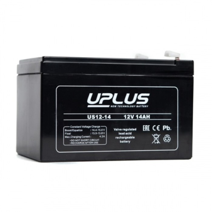Аккумуляторная батарея UPLUS (Leoch) 14 Ач 12 Вольт US 12-14 аккумуляторная батарея iqzip для ноутбука asus x441ca x551ca a41n1308 14 4v 37wh черная