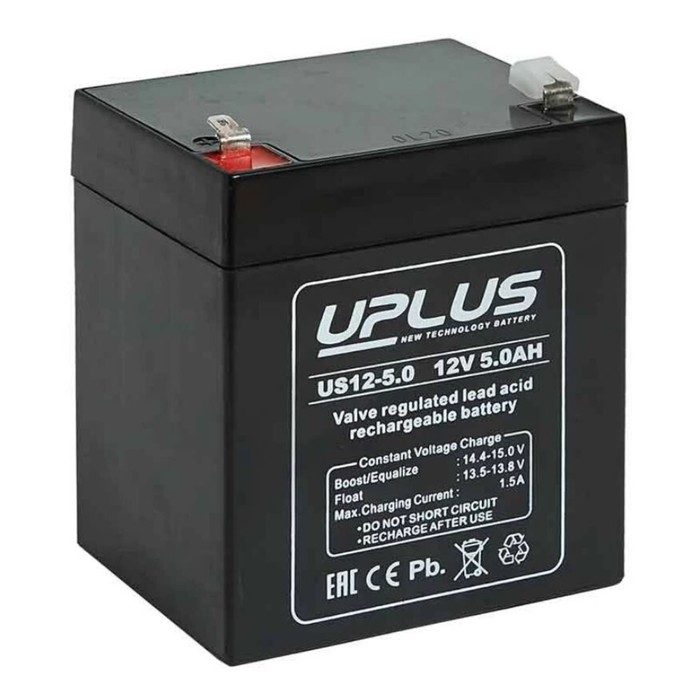 цена Аккумуляторная батарея UPLUS (Leoch) 5 Ач 12 Вольт US 12-5