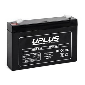 Аккумуляторная батарея UPLUS (Leoch) 8,5 Ач 6 Вольт US 6-8,5 Ош