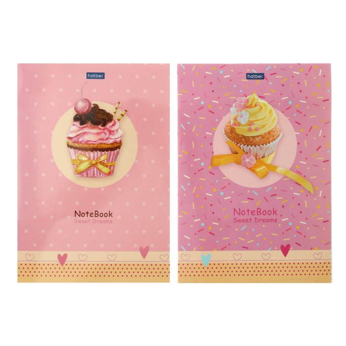 Блокнот А5, 50 листов в точку на клею 