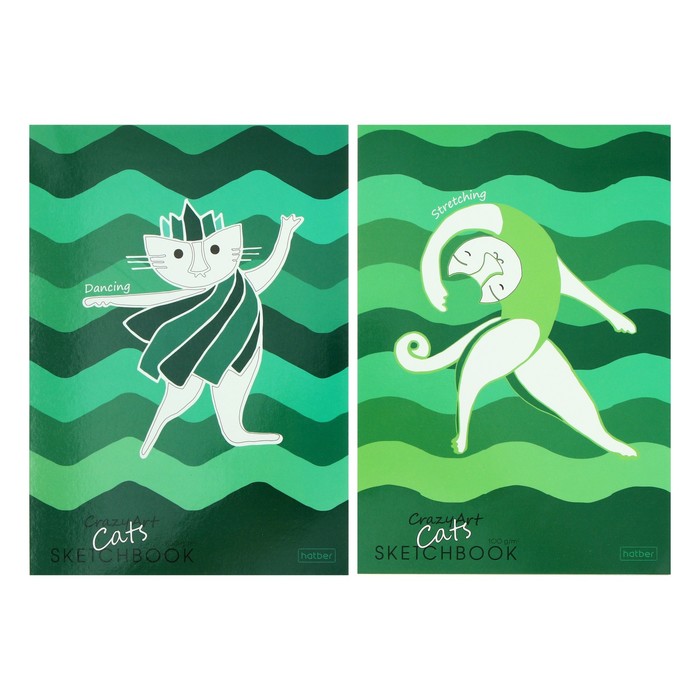 Скетчбук А5, 40 листов на клею 