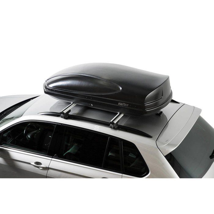 фото Автобокс на крышу koffer, 430 литров, размер 1780х720х450, черный матовый, kb430