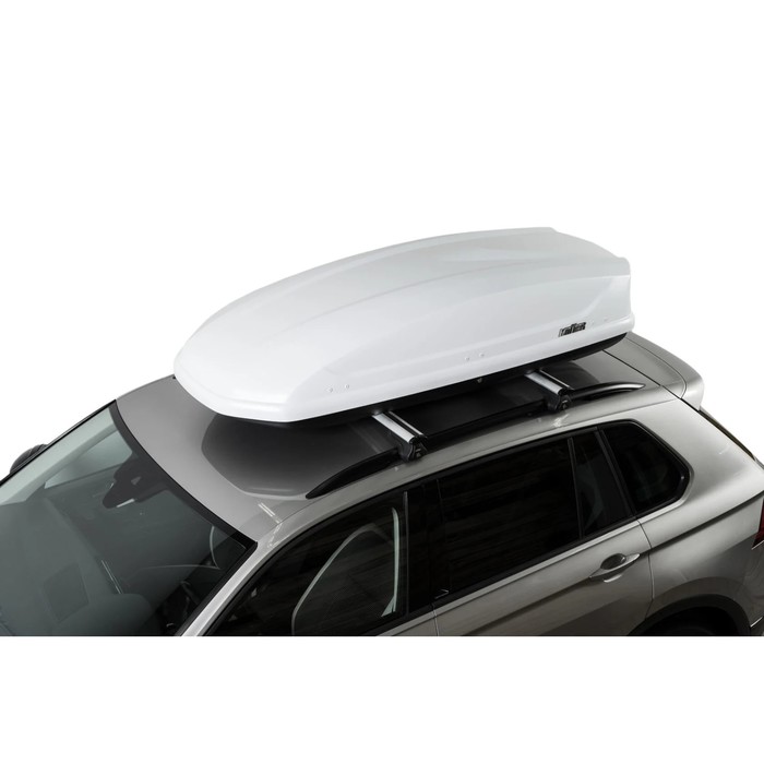 Автобокс на крышу Koffer, 440 литров, размер 1860х860х420, белый матовый, KW440