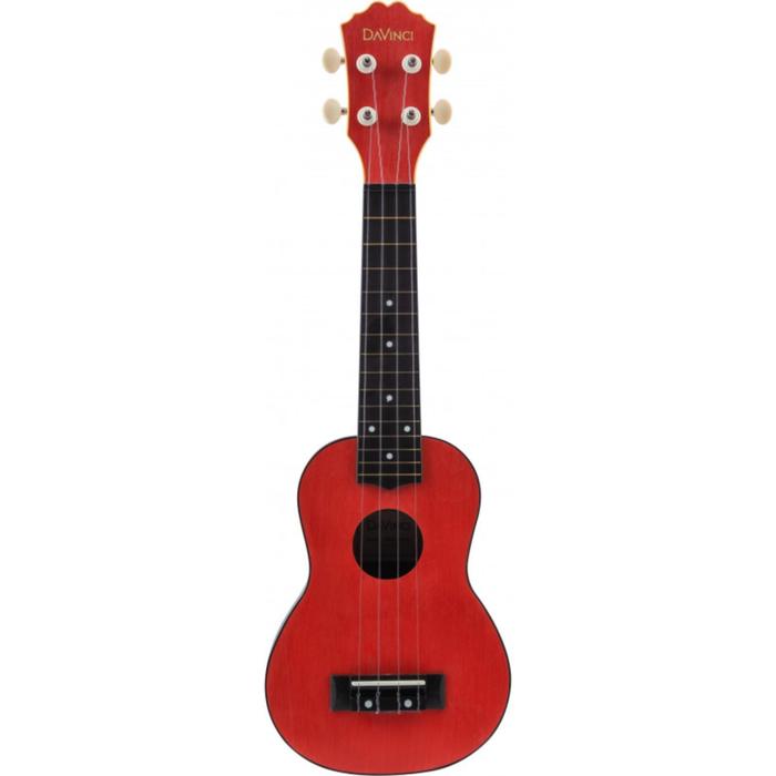 

Укулеле сопрано DAVINCI VINS-10RD красный, пластик