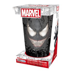 

Бокал стеклянный Marvel Large Glass Venom, 400 мл