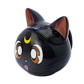 

Кружка 3D с крышкой Sailor Moon, Luna, 350 мл