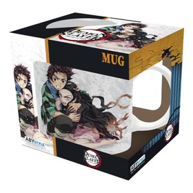 

Кружка ABYstyle Demon Slayer Mug Tanjiro Nezuko subli Matte, 320 мл