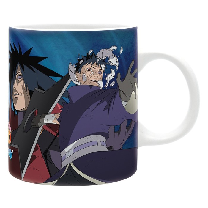 Кружка ABYstyle Naruto Shippuden Mug, Naruto vs Madara subli box, 320 мл