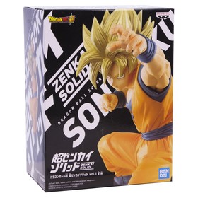 

Фигурка Dragon Ball SuperSuperZenkai Solid Super Saiyan Son Goku