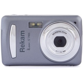 Фотоаппарат Rekam iLook S740i, 16 Мп, 2.4', 720р, SD, MMC, чёрный Ош