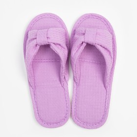 

Тапочки женские, цвет сиреневый, размер 39