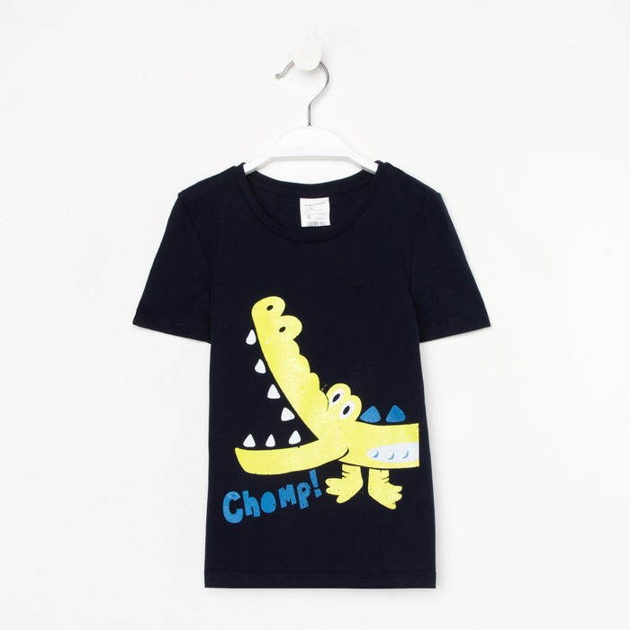 

Футболка для мальчика, цвет тёмно-серый, Chomp!, рост 110-116 см