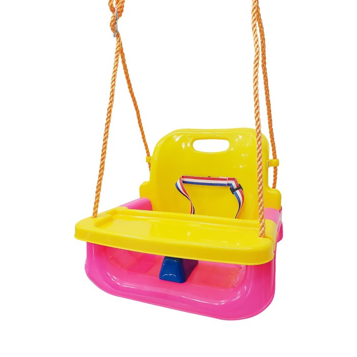 

Качели детские Everflo Baby Dream, 4 в 1, цвет розовый