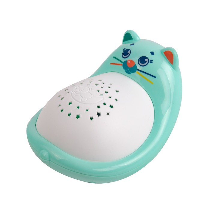 Музыкальный котик-засыпайка «Дарси» развивающая игрушка happy snail музыкальный котик засыпайка дарси голубой