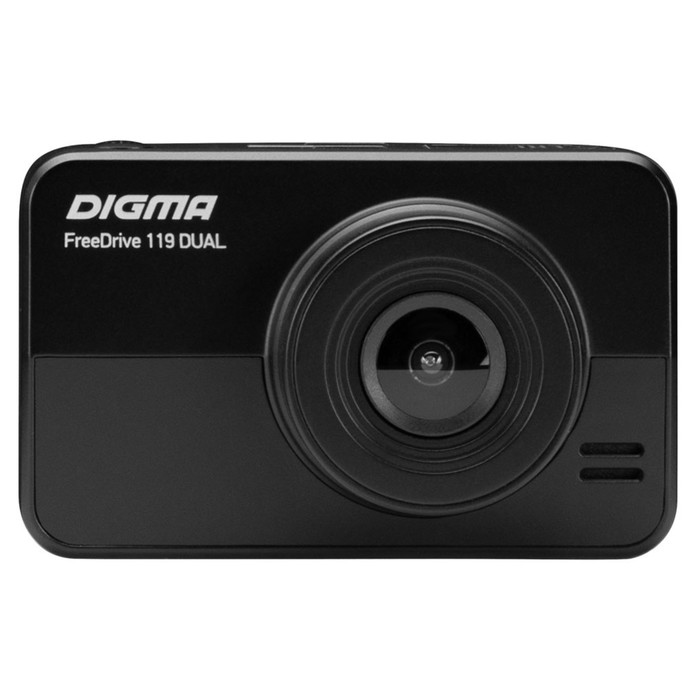 Видеорегистратор Digma FreeDrive 119 DUAL, дисплей IPS 2,2