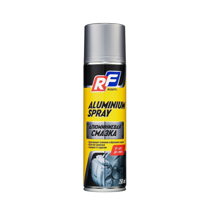 Алюминиевая смазка RUSEFF, аэрозоль, 250 мл 16473N цена и фото