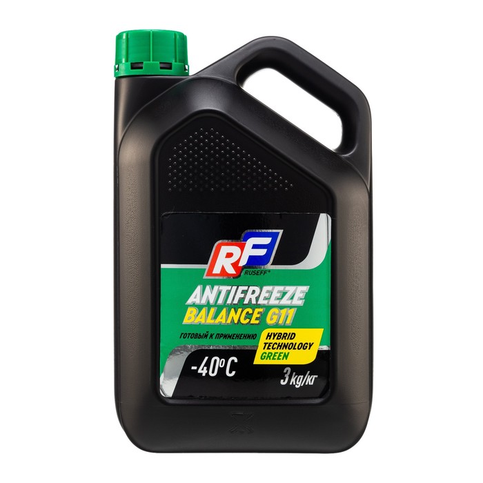 Антифриз ANTIFREEZE Balance G11 RUSEFF, 3 кг 17462N охлаждающая жидкость lavr antifreeze g11 40°с 10 кг