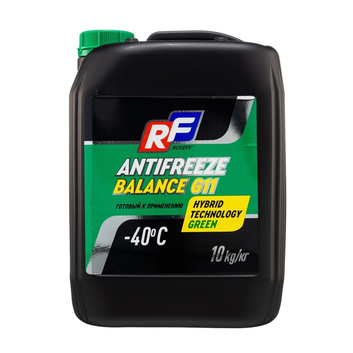 17362n ruseff антифриз antifreeze excellent g12 5кг Антифриз ANTIFREEZE Balance G11 RUSEFF, 10 кг 17464N