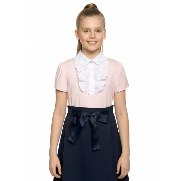 

Футболка для девочек, рост 146 см, цвет розовый