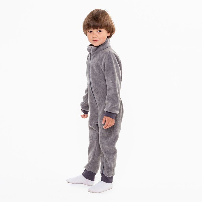 фото Комбинезон детский а.965, цвет светло-серый, рост 104-110 см (32)