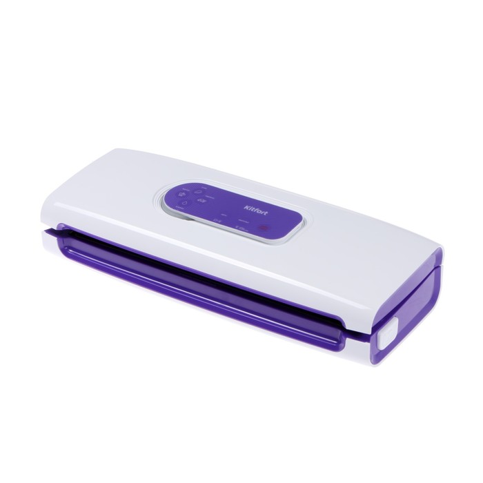 Вакуумный упаковщик Kitfort КТ-1511-1, 140 Вт, бело-фиолетовый