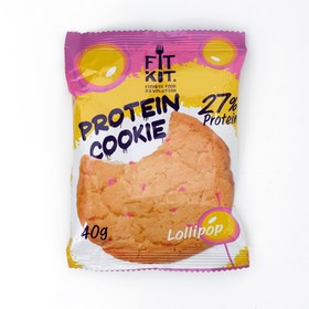

Печенье протеиновое Fit Kit Protein сookie, со вкусом леденца, спортивное питание, 40 г