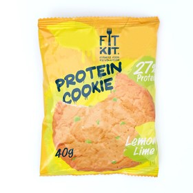 

Печенье протеиновое Fit Kit Protein сookie, со вкусом лимон-лайм, спортивное питание, 40 г