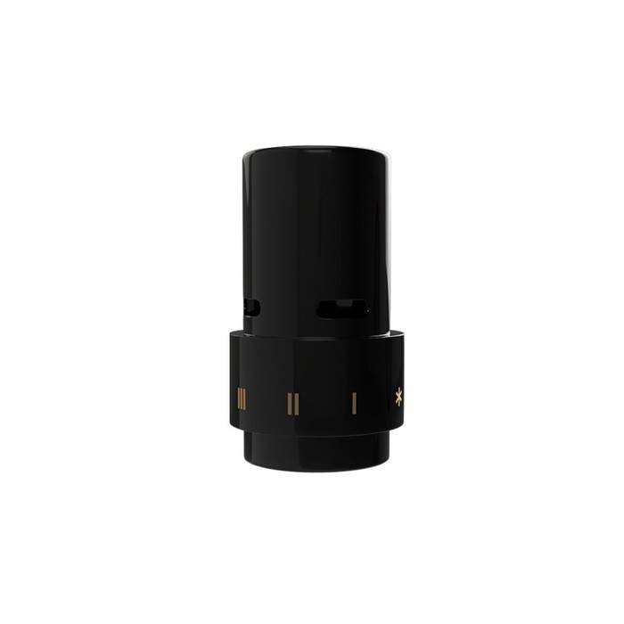 Термостатическая головка Royal Thermo Design Click, жидкостная, черная
