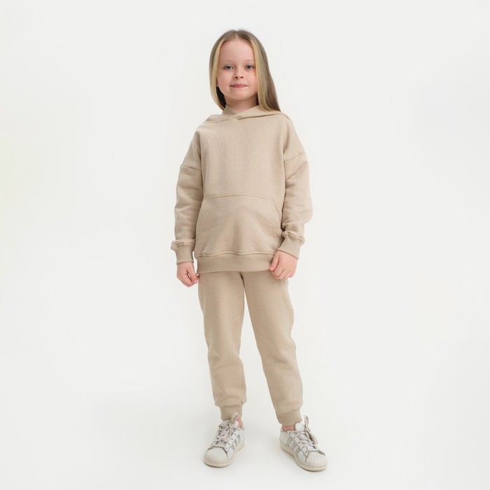 

Костюм детский (худи, брюки) KAFTAN "Basic line", размер 40 (158-164), цвет кофейный