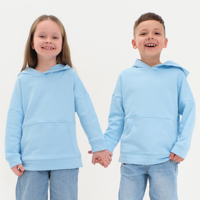 

Худи детское KAFTAN "Basic line", размер 32 (110-116), цвет голубой