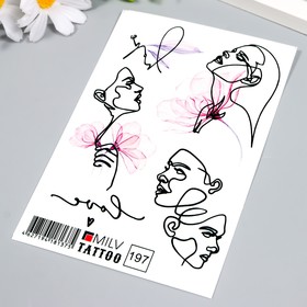 

Татуировка на тело "Love" 10х15 см