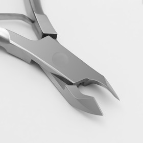 

Кусачки маникюрные для кутикулы, 10 см, длина лезвия - 6 мм, на блистере, цвет матовый серебристый, CN-320 S/ST