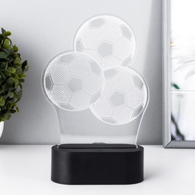 

Светильник сенсорный "3 мяча" LED USB (90см) от батареек 3xАА черный 13,5х5,5х21,3 см