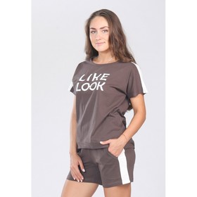 

Костюм женский Like look, размер 46, цвет коричневый