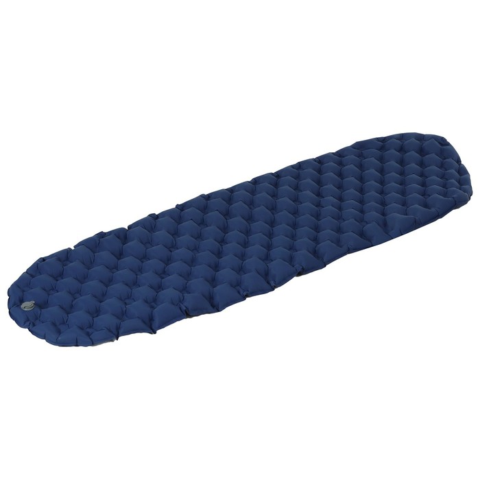 фото Коврик для кемпинга, надувной 198 х 58 х 5 см, цвет синий maclay